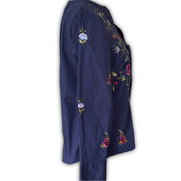 Wayward Fancies from eShakti Embroidered Women's Top Sz L /12 - Picture 3 of 7